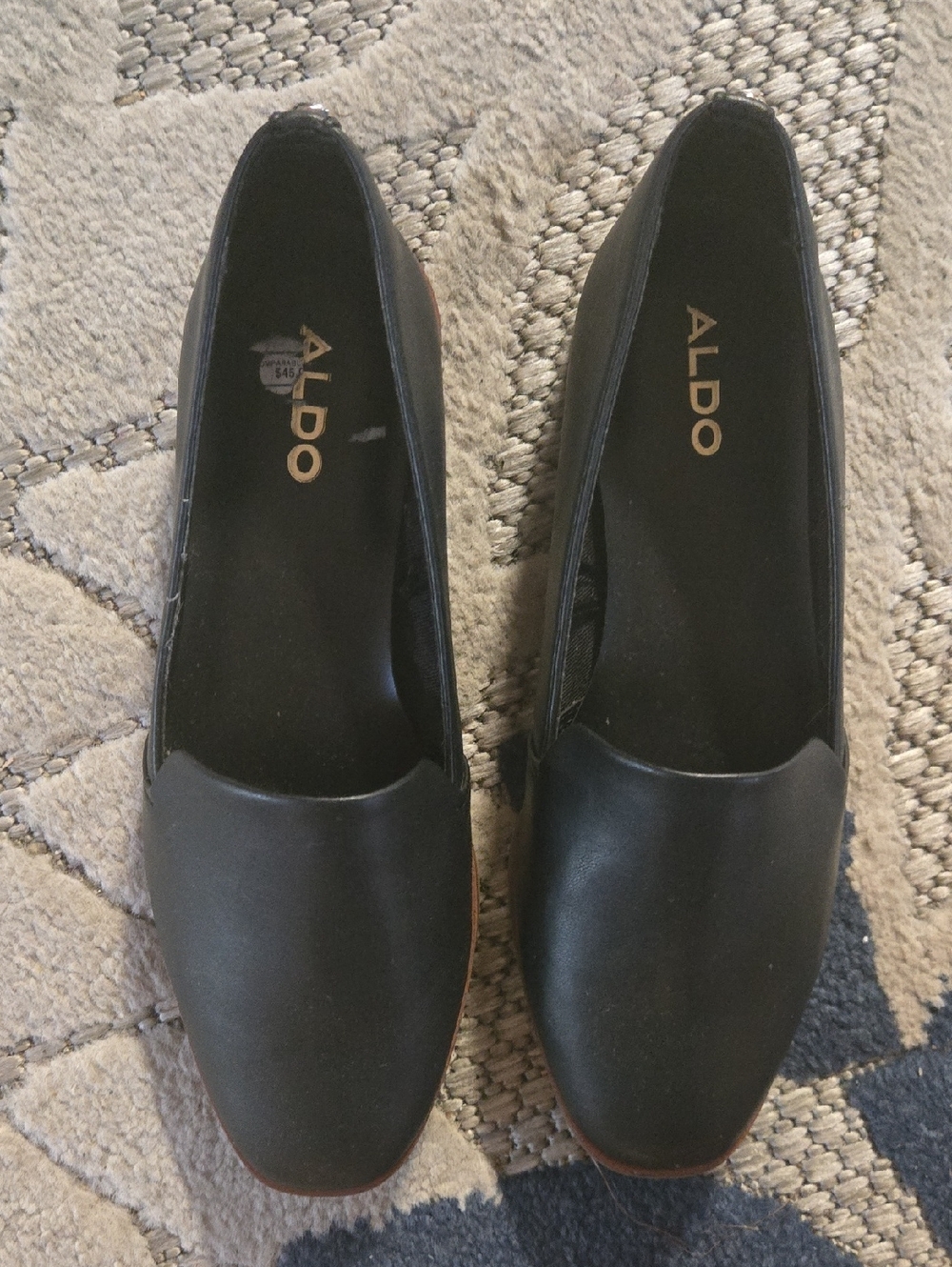 ALDO Black Women's Slip-On Loafers